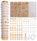 JHWELRG Perlen Weiß Set,Bastelperlen zum Auffädeln,Goldene Perlen für DIY Perlen Set Schmuck Bracelet Making Kit,Feiertage,Partys,Weihnachten