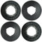 Beaufan 4 Pack CBCF005 Filtro de carbón activo Compatible con Ciarra CBCB5913A y campana extractora integrada CBCS5913A
