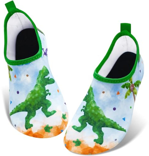 WAWSAM Chaussures Aquatiques pour Enfants Chaussures de Plage Chaussettes d'eau