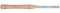 Portable Turning Tool, Half Round Blade Design, Beech Handle Lathe Chisel, High Speed Steel, Blade Cover, Woodworking Carving, Industrial Lathe Projects, Comfortable Non Slip