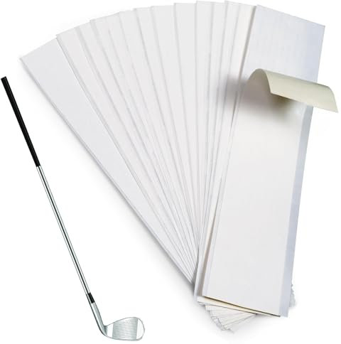 20 Pcs Golf Grip Tape,Non Slip Double Sided Adhesive Comfortable Golf Club Grips Strips Kit,Tapes Strip Durable Convenient and Portable,for Universal Various Sizes Regripping Golf-Clubs,(25*5cm)