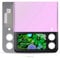 Écran tactile LCD pour Samsung Galaxy Z Flip 4 F721 4,8 cm (violet petit LCD)