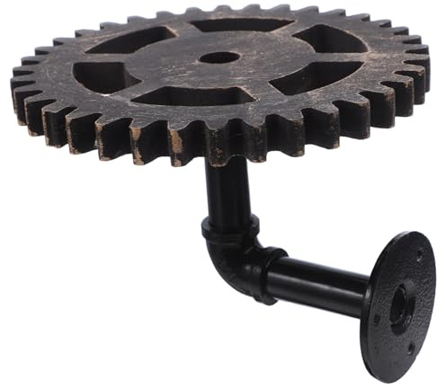 FIXOSHEE Wohnen Industriell Montierte Schwebende Regalausrüstung Küchenregal Gusseisenregale Steampunk Home Organizer &Amp; Retro Aufbewahrung Dekoration Wandhalterungen Design