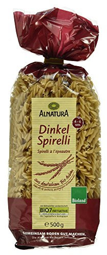 Alnatura Bio Dinkel Spirelli, 500g (Verpackung kann variieren)
