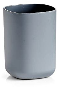 Zeller 18845 Zahnputzbecher, Kunststoff, Anthrazit