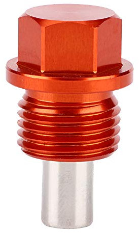 Magnetische Ölablassschraube Magnetisch Auto Ölschraube Kit Ölablassschraube Magnetische Ölwannenwanne aus Magnetische Ölablassschraube Schraube Aluminiumlegierung Modifikation (M14 x 1,5)