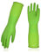 Vgo... 1 Paar Geschirrspülhandschuhe Wiederverwendbare Haushaltshandschuhe Küchenhandschuhe Langarm Dickes Latex Reinigen Waschen Arbeiten Malen Gartenarbeit Haustierpflege (Größe M, Grün, RB2143)