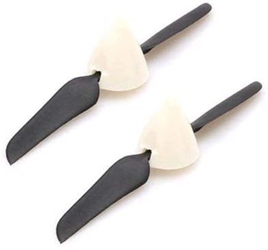 Zubehör für Drohnen 2 STÜCKE 4,5 x 3/5,1 x 3,1/5,5 x 3,3 Mini Faltpropeller Spinner Blende 2mm Faltbares Paddel mit Prop Cover for RC Glider Fixed-Wing austauschbar ( Color : 2pcs 5.1x3.1 reverse )