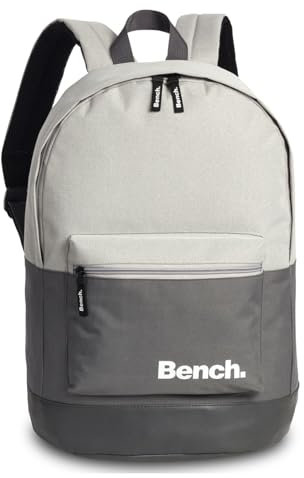 Bench Rucksack Daypack Backpack Schulrucksack 64150, Farbe:Zement/Hellgrau