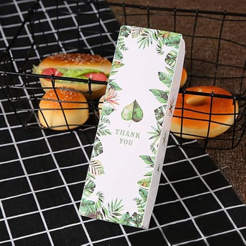 Stück Süßigkeiten Plätzchen Keks Nougat Papierschachteln Danke Frohe Weihnachten Handgemachte Geschenkbox-Stil 16,21.5x7x5cm