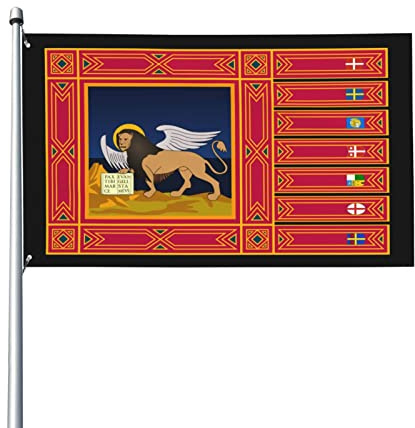 Flagge von Venetien Flagge 3 x 5 Fuß Terrasse Garten Rasen Willkommen Dekoration Banner Indoor Home Party Flaggen