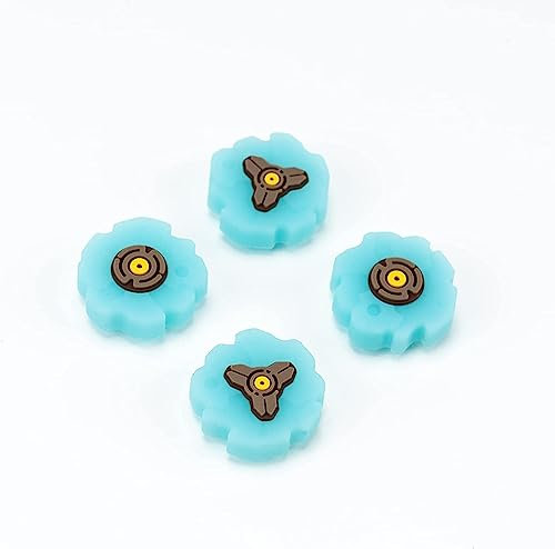 YOCORE Luminous Switch Thumb Grip Caps, Soft Silicone Thumb Grips, Analog Stick Caps for Nintendo Switch/OLED/Switch Lite