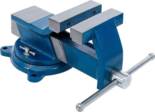 BGS 58112 | Stahl-Schraubstock | geschmiedet | 125 mm Spannbacken