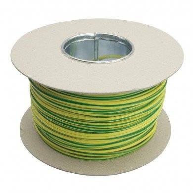 6.0mm 6491X Green Yellow Cross Bonding Earth Cable 50 Metre Reel