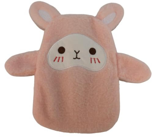 Wärmflasche Hase in rosa 200 ml - ca. 20 cm