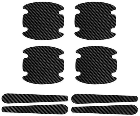 QVBGFF 8pcs Car Door Handle Protector,for Ford TRANSIT CUSTOM 2016- Anti-Collision Anti-Scratch Protection Cover Guard Film,Car Accessories