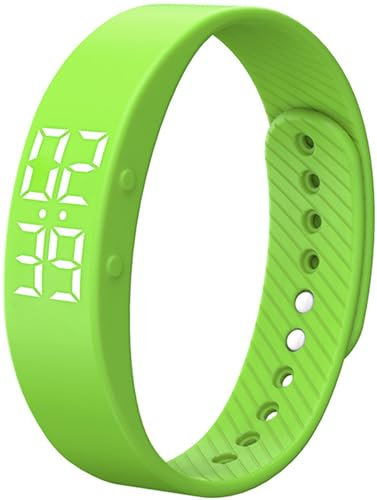 Fitnessuhr Damen Herren Uhr Digital Schrittzähler ohne App und Handy Laufuhr Kalorien Distanz Fitnessarmband Sport Armbanduhr Digital Uhr Armband Stoppuhr Fitness Tracker Kinderuhr Wecker