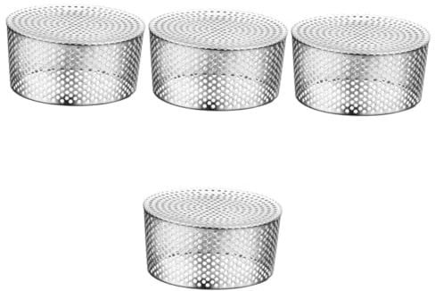 Warmhm 4stücke Fallrohrfilter Für Dachrinnen Hochwertiger Rinnenschutz Mit Anti-blockierung Für Effektive Entwässerung Für Garten Und Poolanwendungen