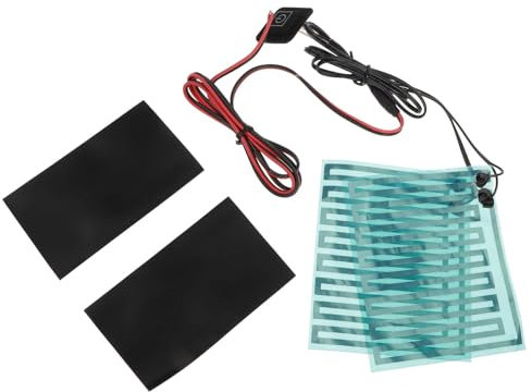 Gatuida 12v Elektrische Heizung Griff Abdeckung für Beheizte Lenker Pad Schnelle Heizung und Nicht-textur