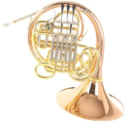 Waldhorninstrument B- Bis F-Tonart Phosphorbronze Geteiltes Doppelhorn Professionelle Leistung