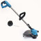 18V Rasenkantenschneider, Ersatz für Makita 18V BL1830, Teleskopstab Motorsense, Akku Trimmer 90° drehbarer, für Rasenmähen Trimmen (ohne Akku)
