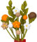 your castle Blumenstrauß aus handgearbeiteten Filzblumen, fairer Handel, nachhaltige Deko aus Filz, realistische Kunst- Textil-Filzblumen Set, Stoffblumen, Filzblüten, Hazel