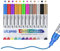 Jormftte 12 Stück Permanent Marker Set, 12 Farben Marker Stifte, Lackstift Glasmalstifte, Farbechte Marker auf Ölbasis für Steine Bemalen, Glas, Holz, Tasse, Kunststoff Basteln DIY