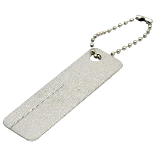 Lunaobrik Hook File,Keychain Tool Small Sharpening Stone - Sturdy Pocket Grinding Tool, Multifunctional Hook Sharpener for Machetes, Manicure