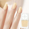 Pastel Nail Polish, Quick Dry Pastel Yellow Nail Polish, Highly Pigmented Spring Summer Manicure Nail Gel, Butter Yellow Nail Varnish for Women Nail Art Salon DIY, No Need Cure