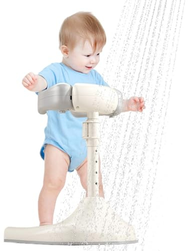 Support De Bain Et Douche Pour Enfant Assistant Bain Enfant Siège Lavable | Support Debout De Douche À Hauteur Réglable Dispositif De Lavage Siège De Lavage Aide Au Bain Enfant Antidé