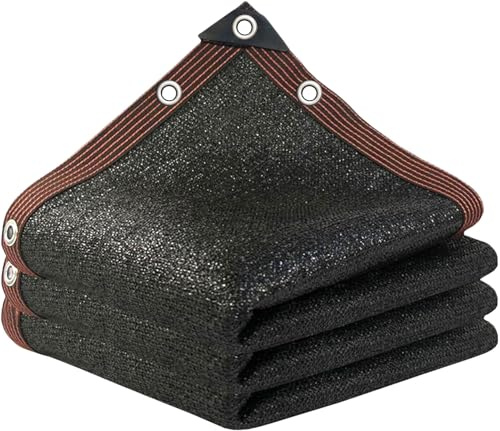 Filet D'ombrage HDPE 95% UV – Exterieur Toile D'ombrage Rectangulaire Anti-Déchirure avec Œillets, Voile D'ombrage Respirant pour Serre, Jardin, Potager, Terrasse, Pergola, Balcon