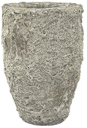DECOLINE Pflanz-Gefäß Vase in Steinoptik 1 Stück - klein