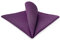 S&W SHLAX&WING Carré de poche homme couleur unie violet grande taille pour le bureau et les témoins de mariage