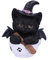 Nemesis Now Kit Novelty Tazza da tè con gatto strega, in poliresina, nero