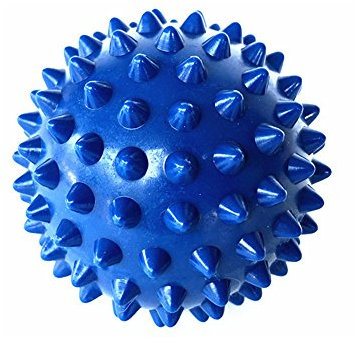 PLOT Massageball mit Noppen Triggerpunkte Massage Nacken Rücken Hände Füße Reflexzonen Massagenrolle Myofaszialer Ball Gymnastikball Lacrosse Ball 6.5cm