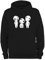 STYLETEX23 Kapuzenpullover Kodama Baumgeist, schwarz L