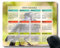 YENDOSTEEN Mouse Pad UK 2025 CalendarLine Light Color Angle Tone Gaming Mouse Pad