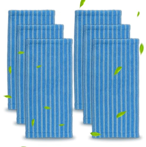 XV1700/01 Ersatzpads für Philips FC6718 FC6719 FC6728 FC6729 FC6901 FC6904 XC8055 XC8057 XC8147 XC8149 XC8347 XC8349 Mikrofaserpads für Philips SpeedPro Max Aqua, SpeedPro Aqua, PowerPro Aqua