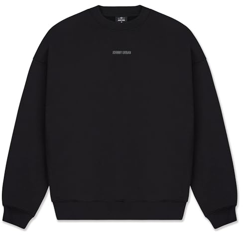 Johnny Urban Sweatshirt Damen & Herren Oversized - Carter - Heavy Basic Pullover - Crewneck in Oversize Fit - Enganliegender Kragen - Unisex - Schwerer Stoff