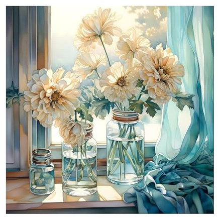 YEJIKJ 5D Pintura Diamante Kit, Diamond Painting Kit Completo, Diamond Painting Adultos, 5D DIY Diamond Painting Personalizado, Cuadros Pintura Diamantes para Decoración Casa(30 x 40 cm)