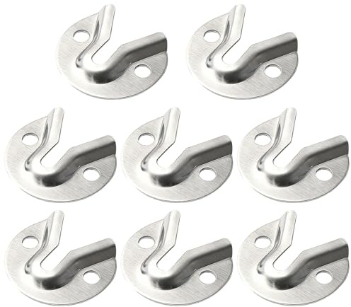 Heavy Duty Picture Hanging Kit - 8 Pack Keyhole Hangers Wall Mount for Large Frames, Mirrors, Artwork, Photos, Shelves & Canvases | Secure & Damage-Free Mounting Hardware