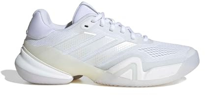 adidas women's barricade 14 tennis shoes white 8