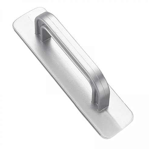 F Fityle 5x Poignée de Tiroir Auto-adhésive, Poignée de Porte Collante En PP, Poignée de Garde-robe, Aide à Pousser, pour Armoires, Fenêtre de Cuisine