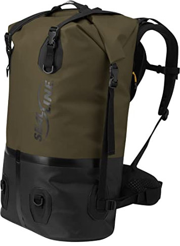 SealLine Unisex Pro Pack Wasserdichter Rucksack, braun, 70-Liter (70er