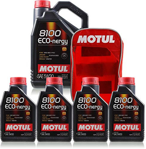9L Motul 8100 Eco-nergy 5W30 Motoröl für Tasche