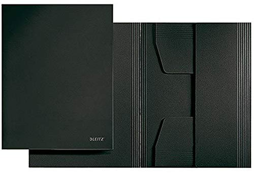 Leitz Jurismappe 39240095 DIN A4 3Klappen Colorspankarton schwarz