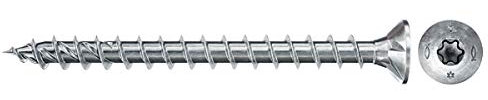 Fischer 670074 Viti per Legno, Aciaio Zincato, 3.5 x 20