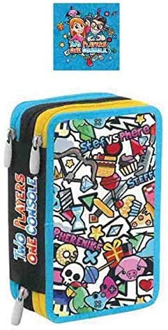 TWO PLAYERS ONE CONSOLE ASTUCCIO 3 ZIP