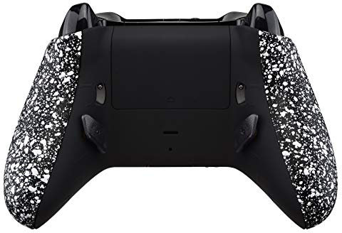 eXtremeRate Lofty Programable Remap&Gatillo de Parada Kit para Xbox (Actualización Board,Carcasa Trasera,Agarre,Botones Posterior,Trigger Lock para Xbox One S X Control-Modelo 1708)-Salpicadura Blanca