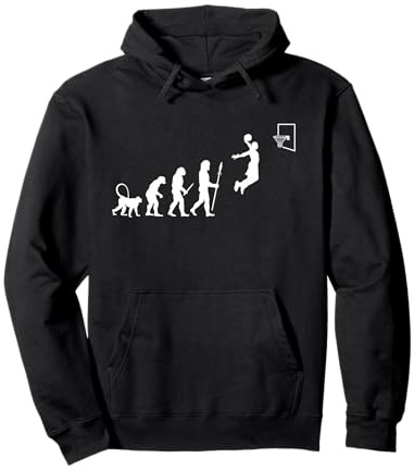 Evoluzione del Basket Felpa con Cappuccio